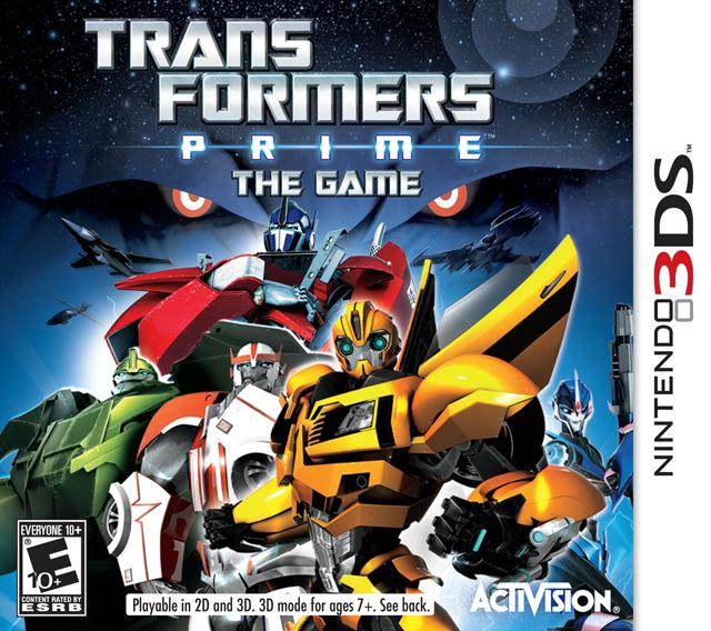 Transformers: Prime The Game (Nintendo 3DS) - Game Manual Only