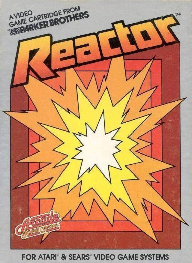 Reactor with Box (Atari 2600) - Game Manual Only