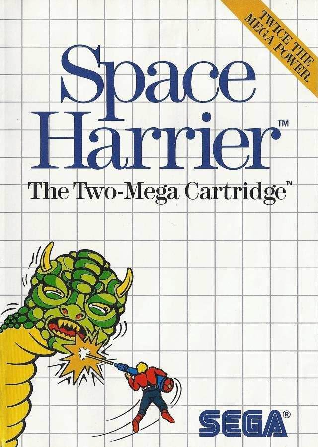 Space Harrier (Sega Master System) - Game Manual Only