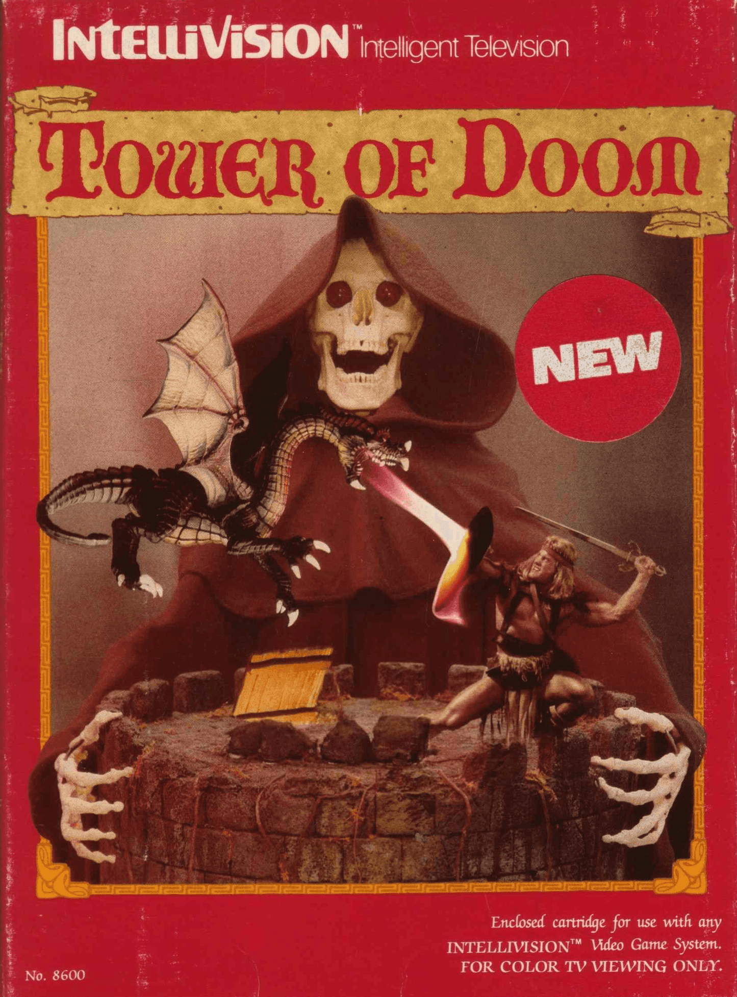 Tower of Doom (Intellivision) - Game Manual Only