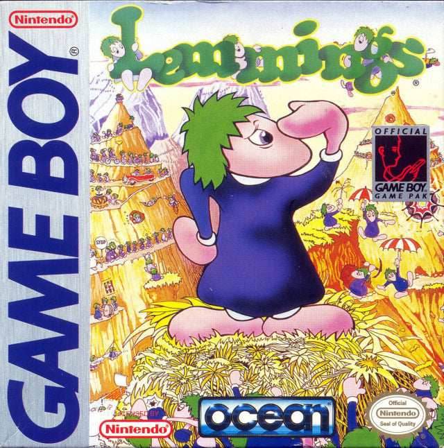 Lemmings (Gameboy) - Game Manual Only