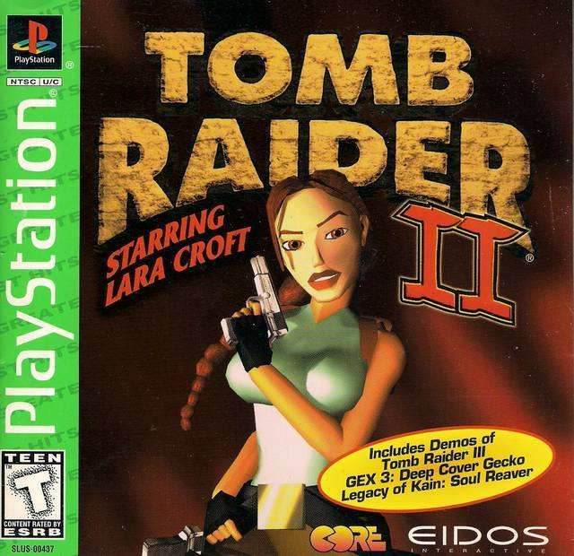 Tomb Raider II Greatest Hits (Playstation) - Game Manual Only