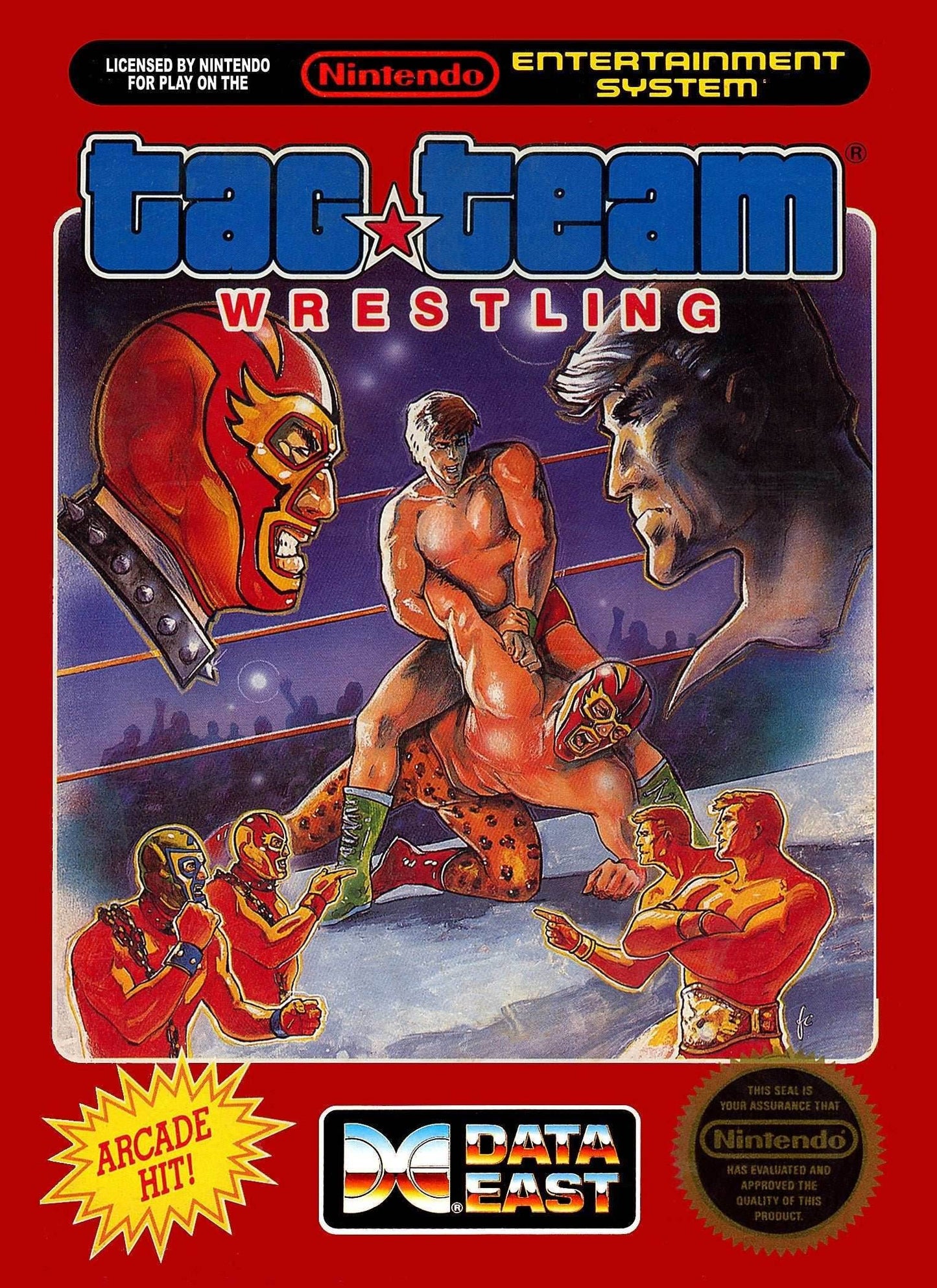 Tag Team Wrestling (Nintendo NES) - Game Manual Only