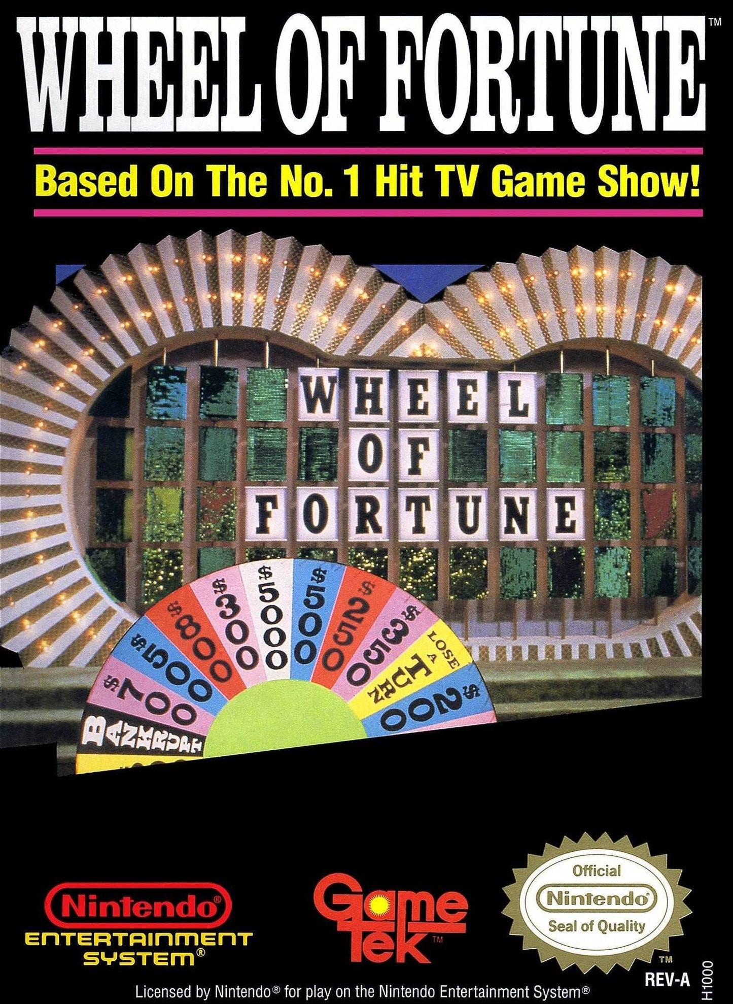 Wheel of Fortune (Nintendo NES) - Game Manual Only