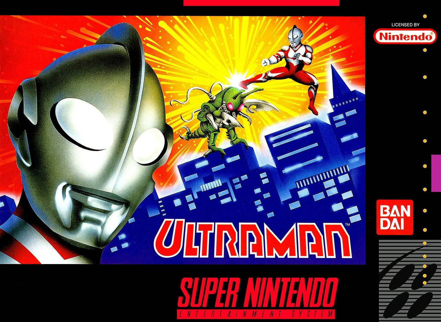Ultraman (Super Nintendo) - Game Manual Only
