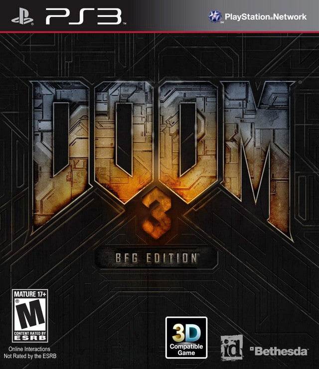 DOOM 3: BFG Edition (Playstation 3) - Game Manual Only