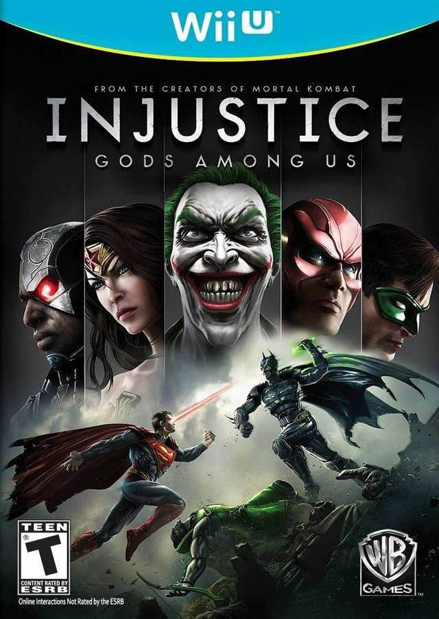 Injustice: Gods Among Us (WiiU) - Game Manual Only