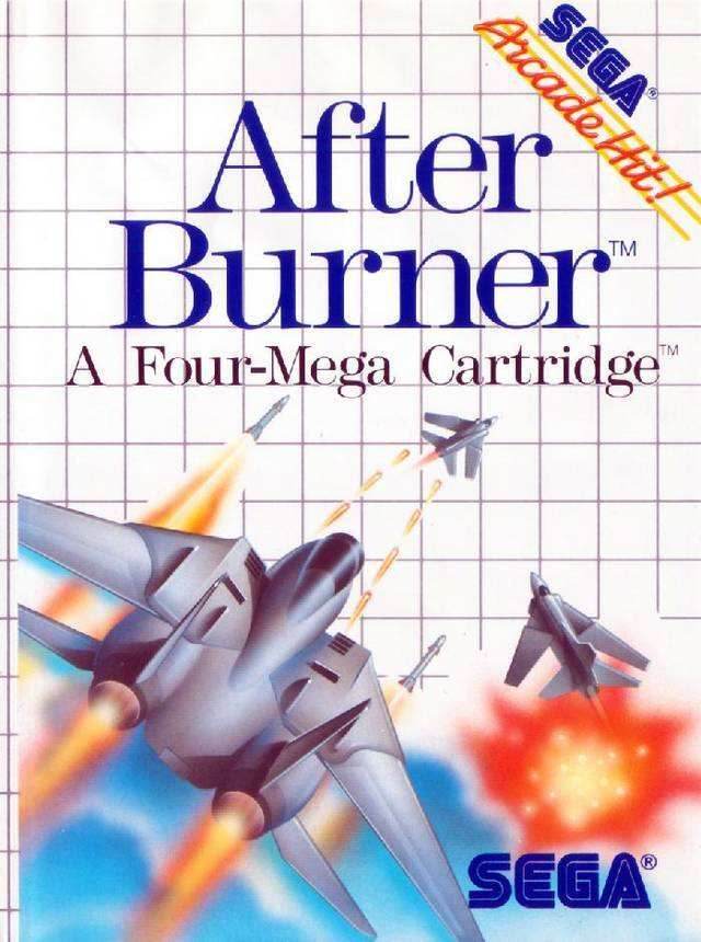 After Burner (Sega Master System) - Game Manual Only