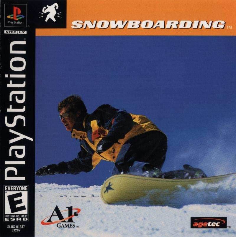Snowboarding (Playstation) - Game Manual Only