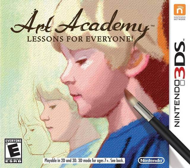 Art Academy: Lessons for Everyone (Nintendo 3DS) - Game Manual Only