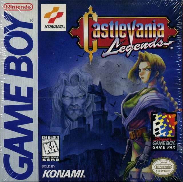 Castlevania Legends (Gameboy) - Game Manual Only