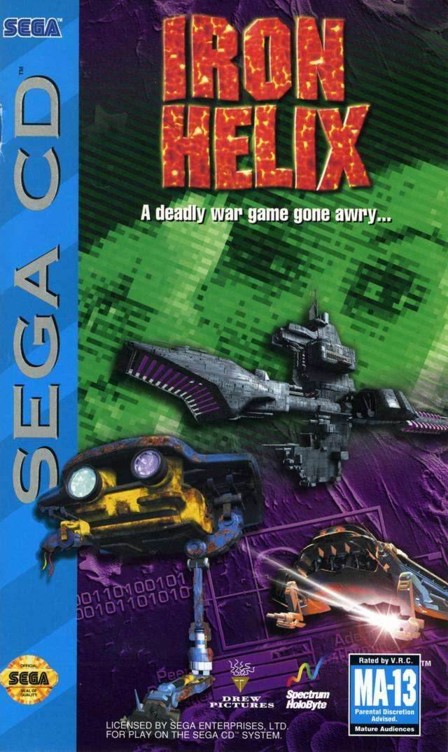 Iron Helix (Sega CD) - Game Manual Only