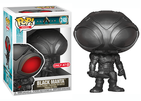 Black Manta (Flat Black, Aquaman) 248 - Target Exclusive -
