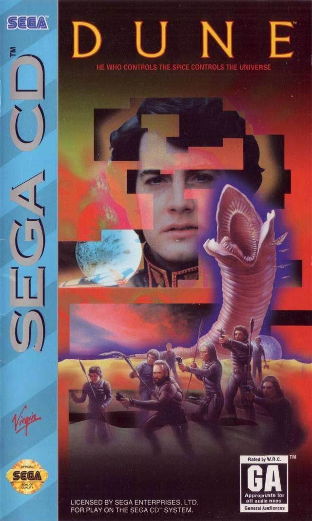 Dune (Sega CD) - Game Manual Only