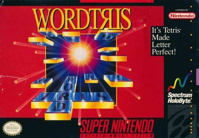 Wordtris (Super Nintendo) - Game Manual Only