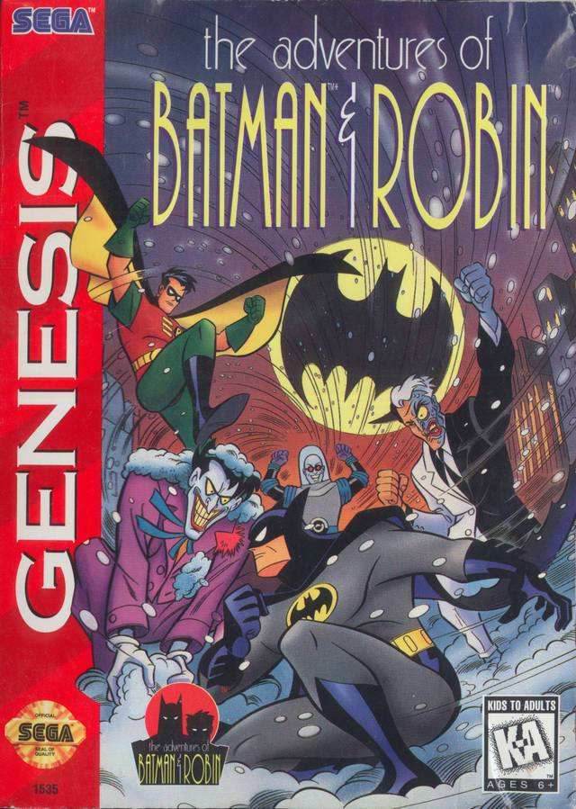 Adventures of Batman & Robin With Box (Sega Genesis) - Ugly
