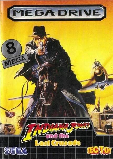 Indiana Jones and the Last Crusade (Sega Genesis) - Game Manual Only
