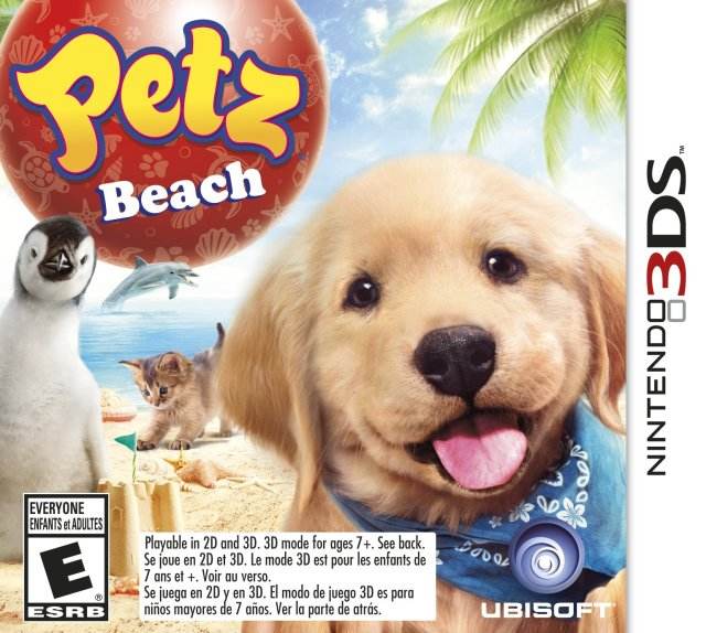 Petz Beach (Nintendo 3DS) - Game Only