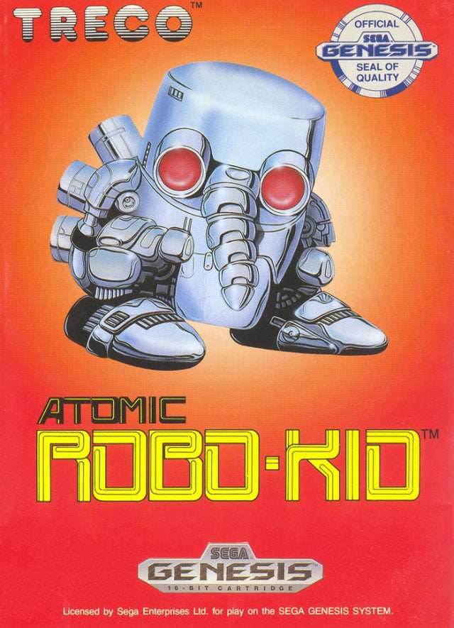 Atomic Robo-Kid (Sega Genesis) - Game Manual Only