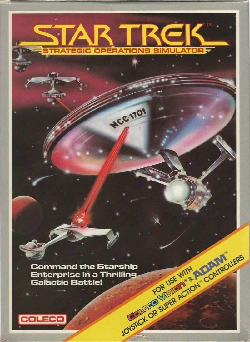 Star Trek: Strategic Operations Simulator (Colecovision) - Game Manual Only