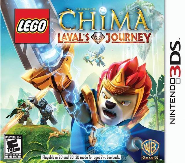 LEGO Chima Laval's Journey (Nintendo 3DS) - Game Manual Only