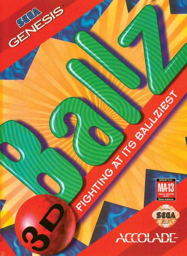 Ballz (Sega Genesis) - Game Manual Only