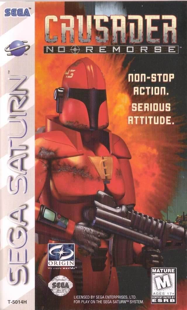 Crusader No Remorse (Sega Saturn) - Game Manual Only