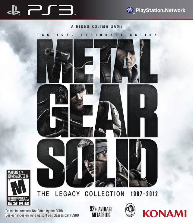 Metal Gear Solid Legacy Collection (Playstation 3) - Game Manual Only
