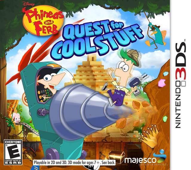 Phineas and Ferb: Quest for Cool Stuff (Nintendo 3DS) - Game Only