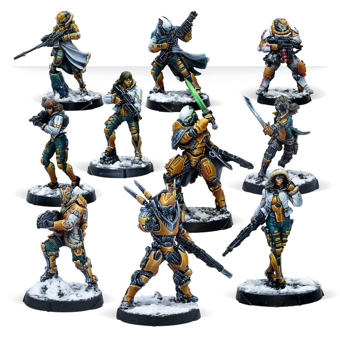 Yu Jing White Banner Action Pack -