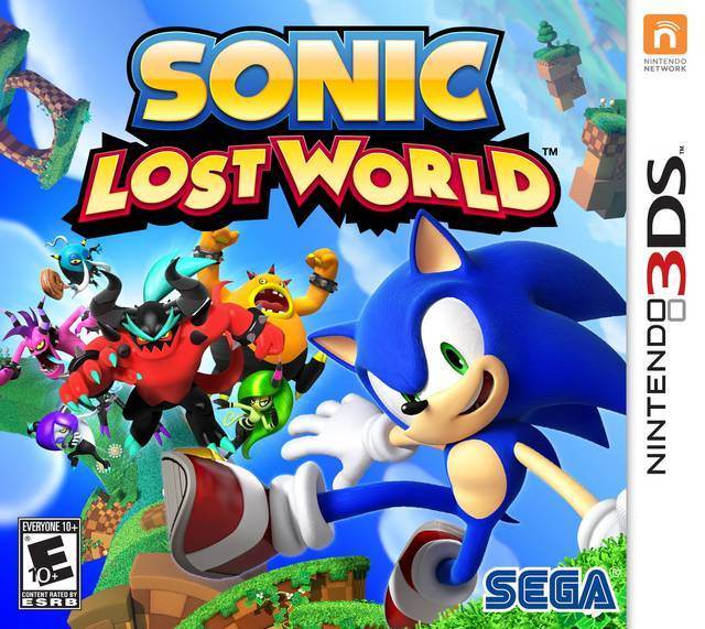 Sonic Lost World (Nintendo 3DS) - Game Manual Only