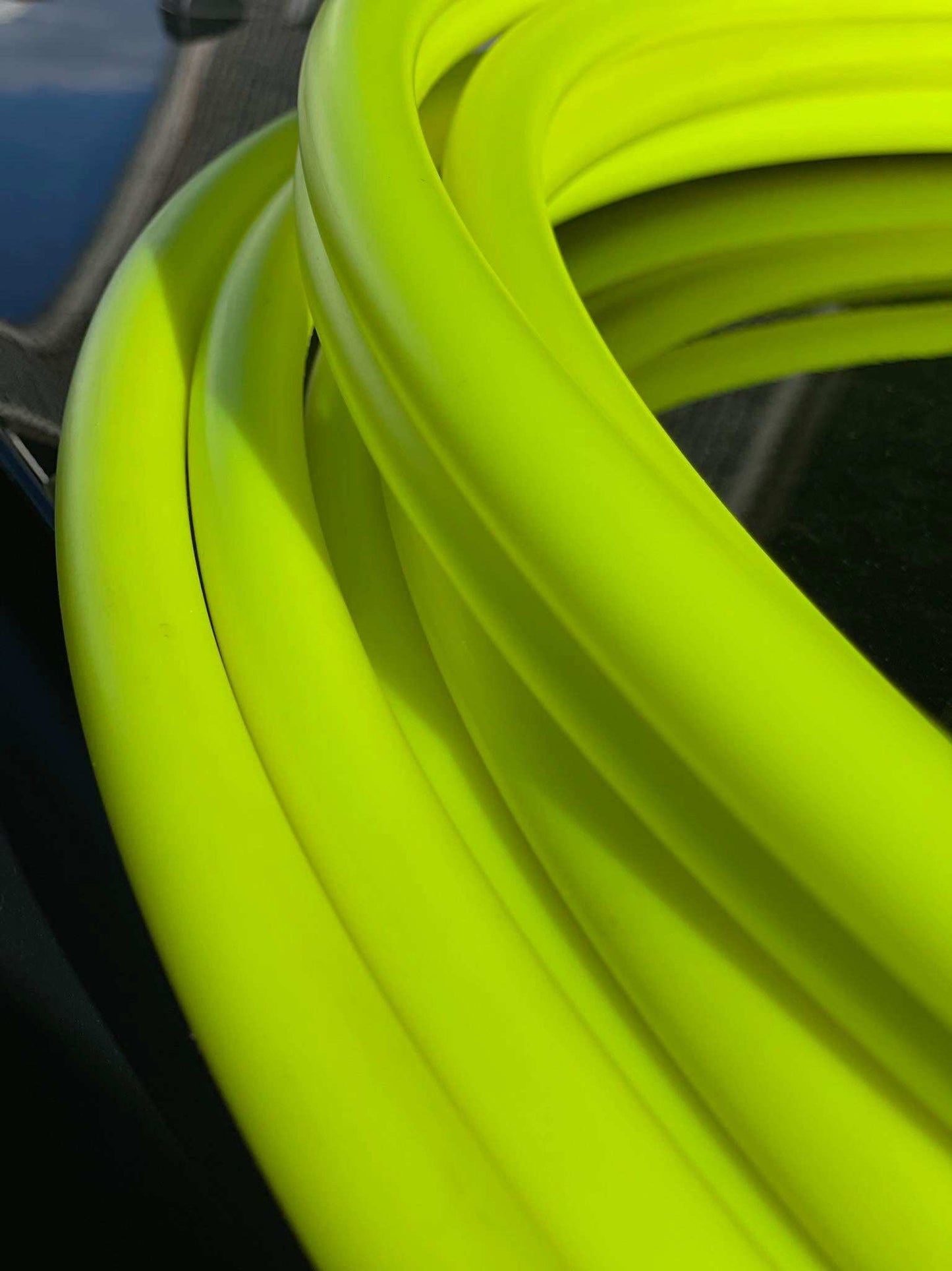 UV Yellow (5/8 & 11/16) Polypro Hoop -