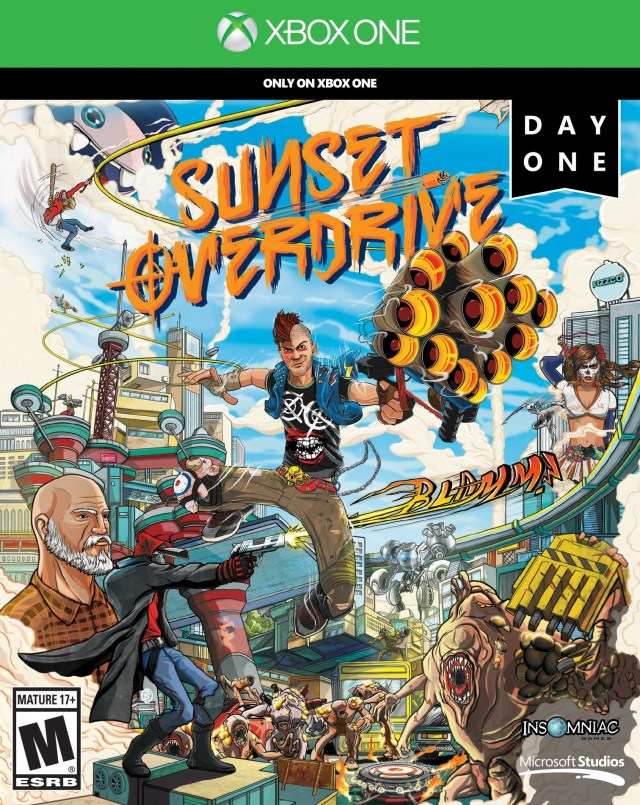 Sunset Overdrive: Day One Edition (Xbox One) - Game Manual Only