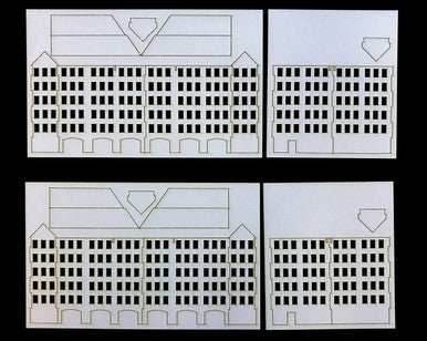 6mm City Building (2 per kit) - 285CSS074 -