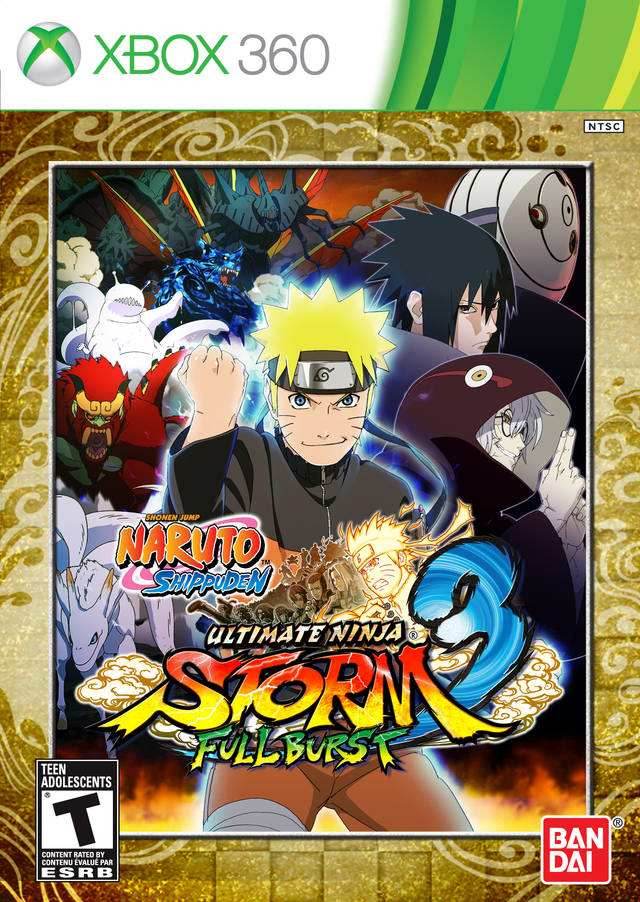Naruto Shippuden: Ultimate Ninja Storm 3 Full Burst (Xbox 360) - Game Manual Only
