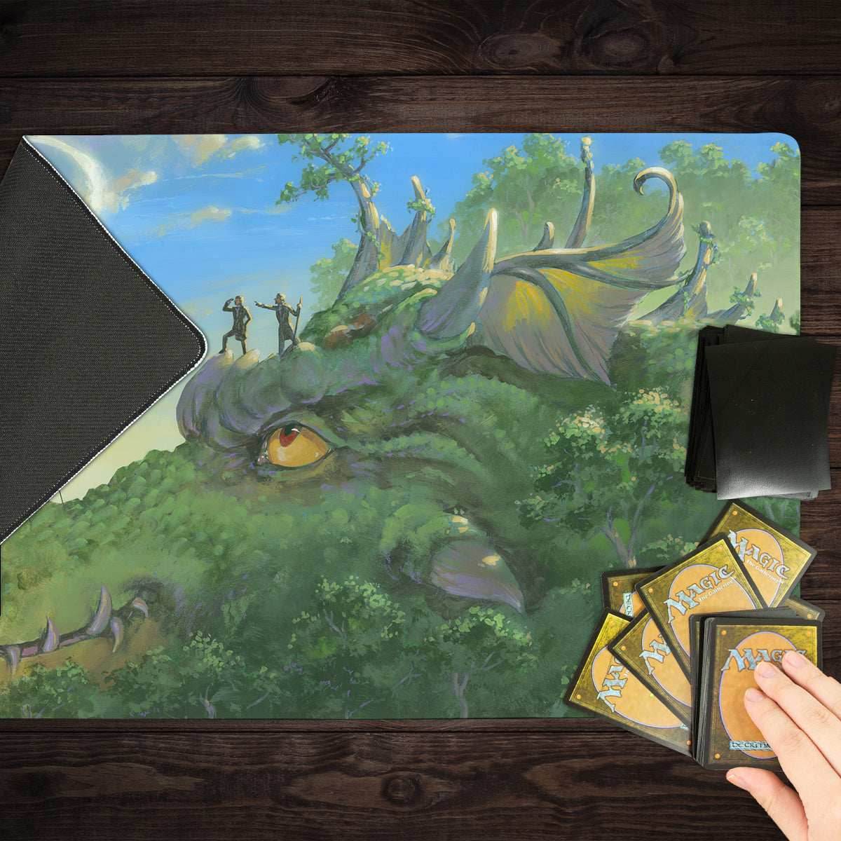 Dragon Hill Playmat - Standard Playmat / Plain