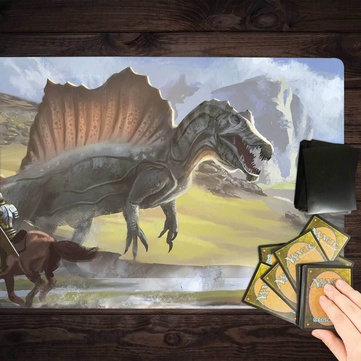 The River Dragon Playmat - Standard Playmat / Plain