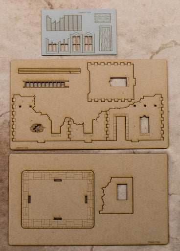 28mm Middle Eastern Building - 28MMDF099 -