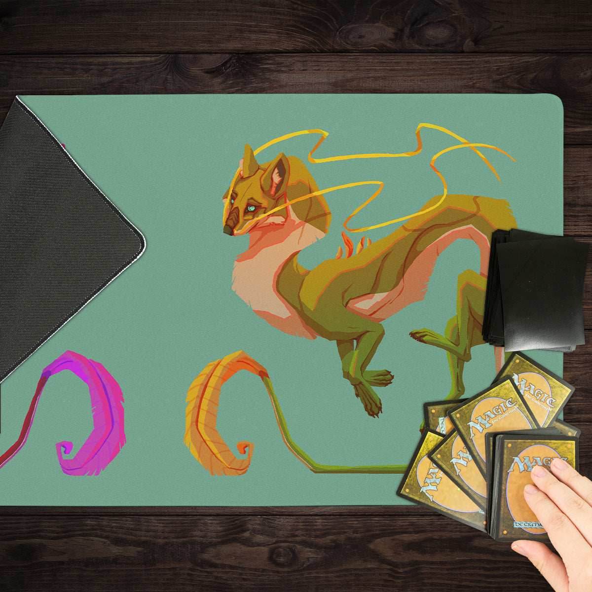 Dhole Dragons Playmat - Standard Playmat / Plain