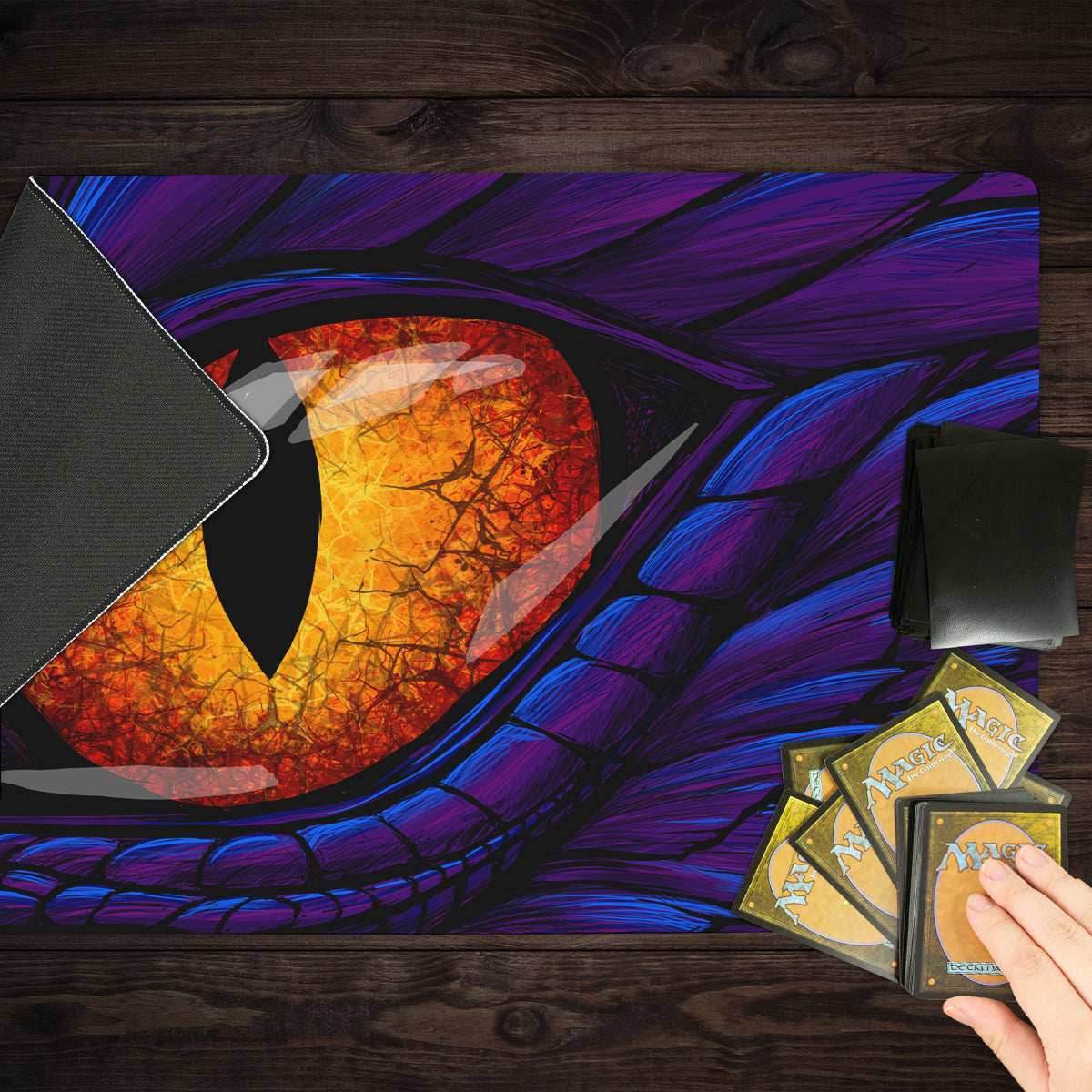 Dragon's Gaze Playmat - Standard Playmat / Plain