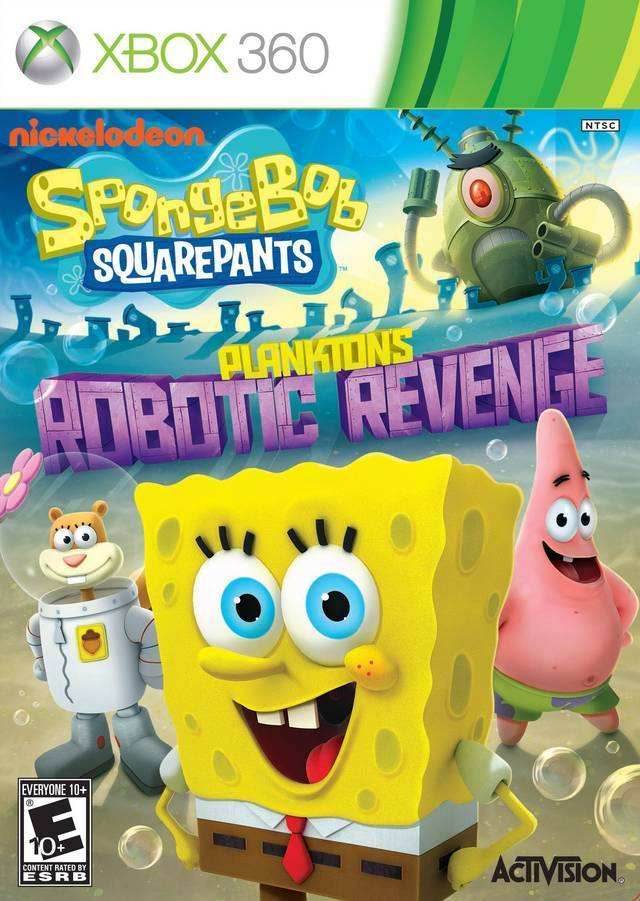 Spongebob Squarepants: Plankton's Robotic Revenge (Xbox 360) - Game Manual Only