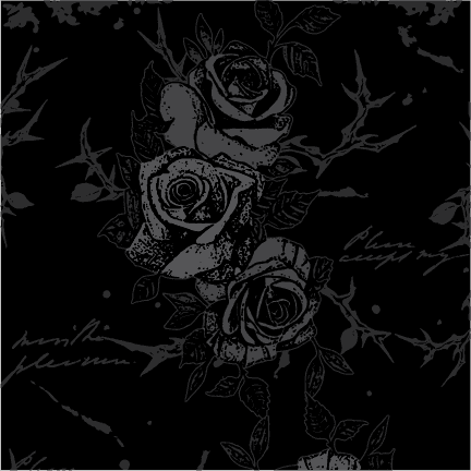 Eternal Roses Crew Socks -