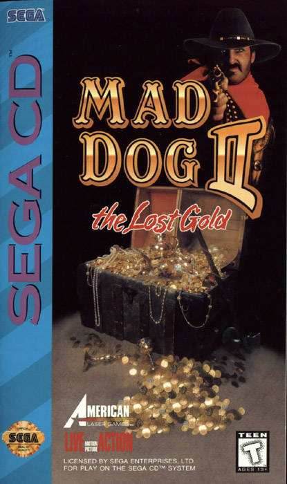 Mad Dog II: Lost Gold (Sega CD) - Game Manual Only
