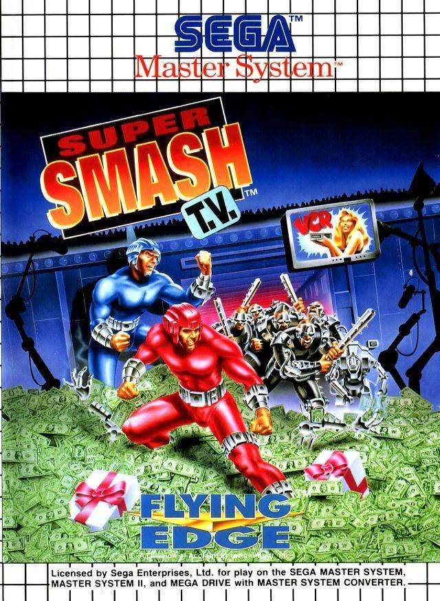 Super Smash T.V. (Sega Master System) - Game Manual Only
