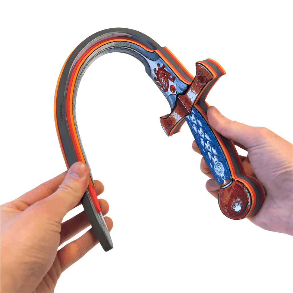 Amber Dragon Knight Foam Sword -