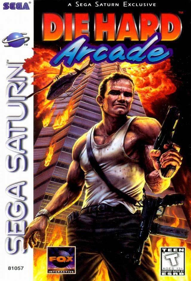 Die Hard Arcade (Sega Saturn) - Game Manual Only