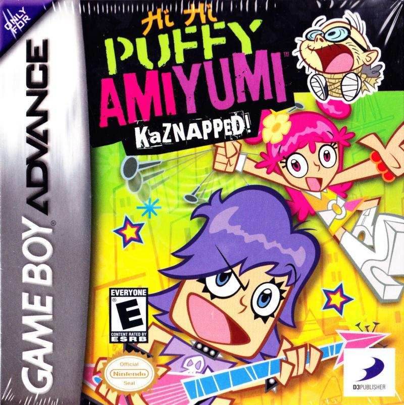 Hi Hi Puffy AmiYumi Kaznapped (Gameboy Advance) - Game Manual Only