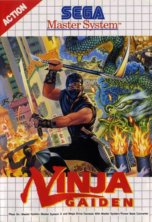 Ninja Gaiden (Sega Master System) - Game Manual Only