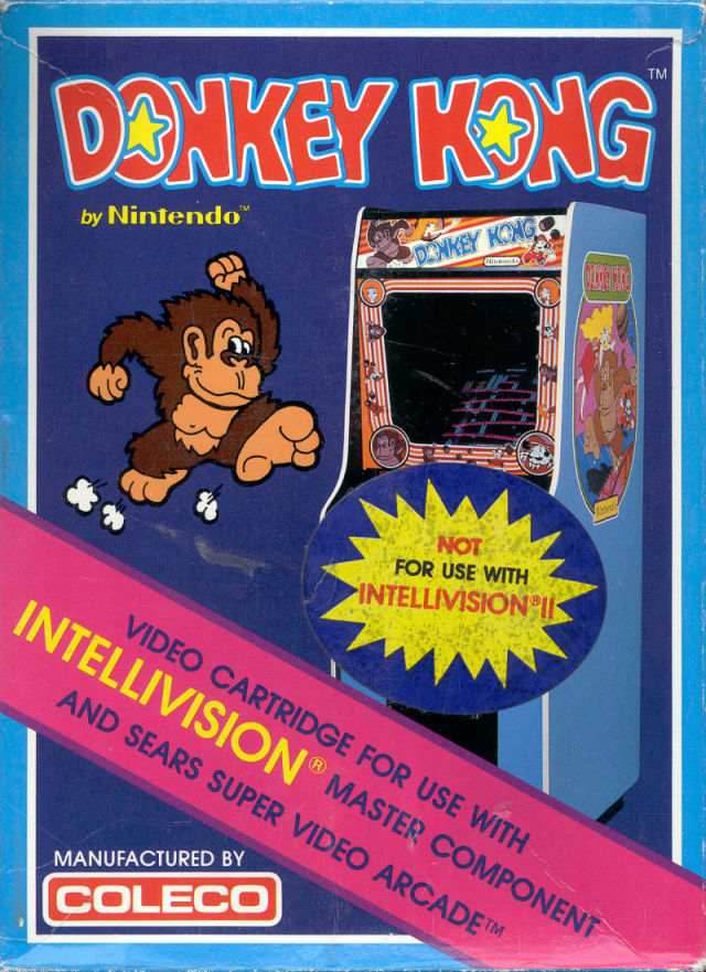 Donkey Kong (Intellivision) - Game Manual Only
