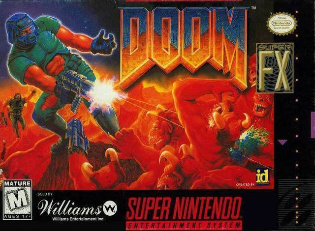 DOOM (Super Nintendo) - Game Only
